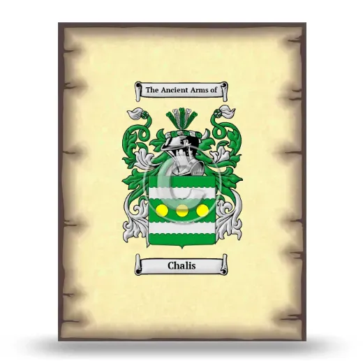 Chalis Coat of Arms Print
