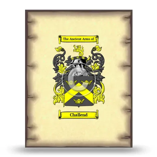Challend Coat of Arms Print