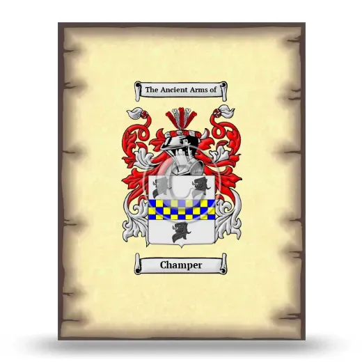 Champer Coat of Arms Print