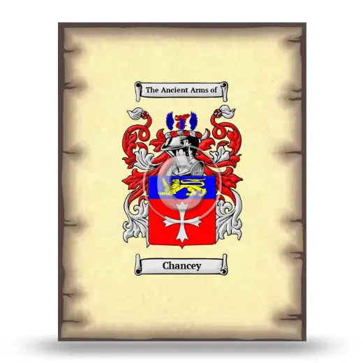 Chancey Coat of Arms Print