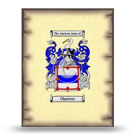 Charters Coat of Arms Print