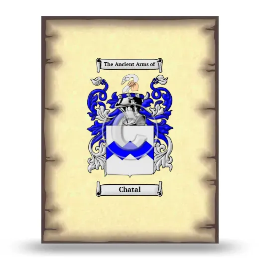 Chatal Coat of Arms Print