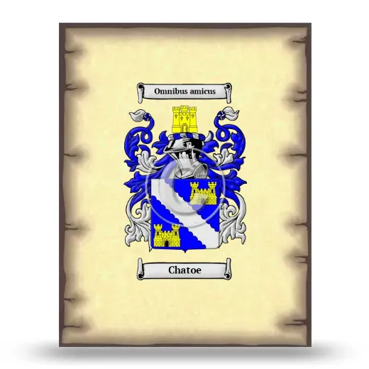 Chatoe Coat of Arms Print