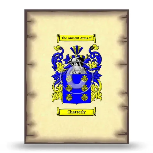 Chatterly Coat of Arms Print