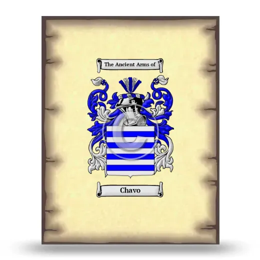 Chavo Coat of Arms Print