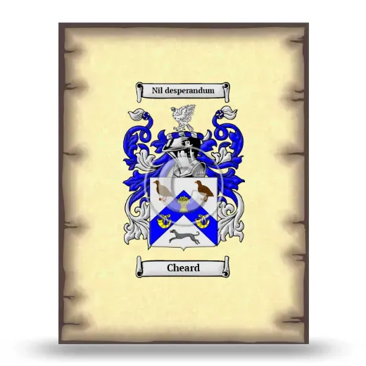 Cheard Coat of Arms Print