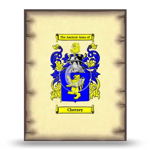 Cheezey Coat of Arms Print