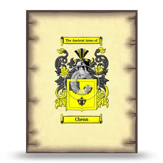 Chenn Coat of Arms Print