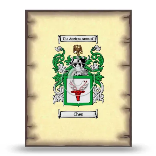 Ches Coat of Arms Print