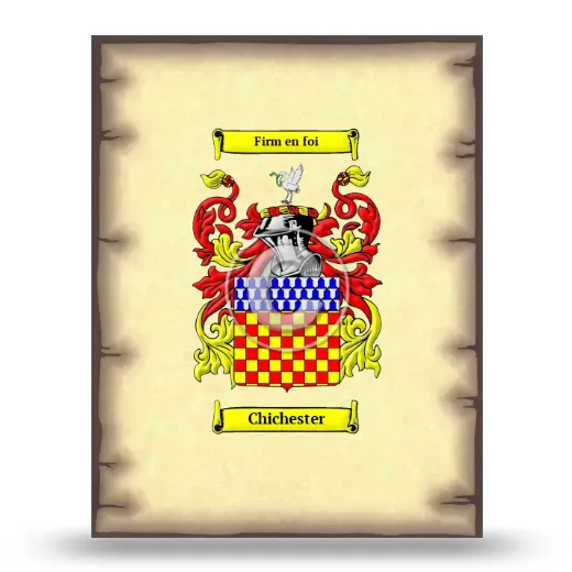 Chichester Coat of Arms Print