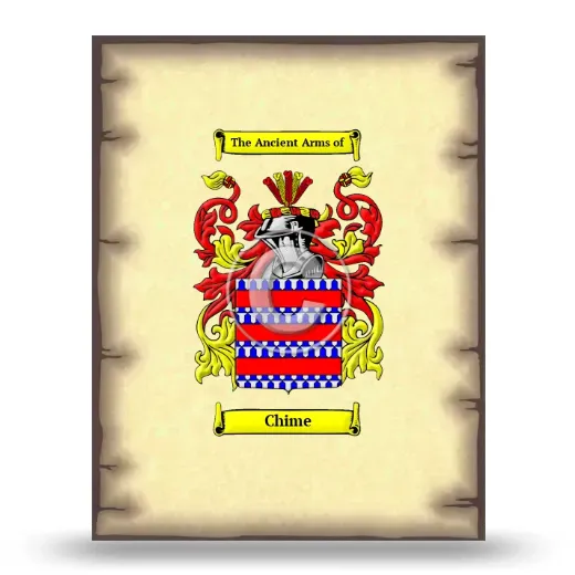Chime Coat of Arms Print