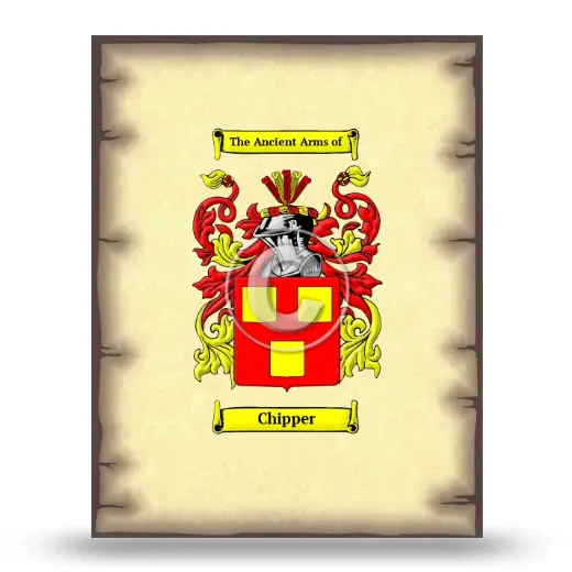 Chipper Coat of Arms Print