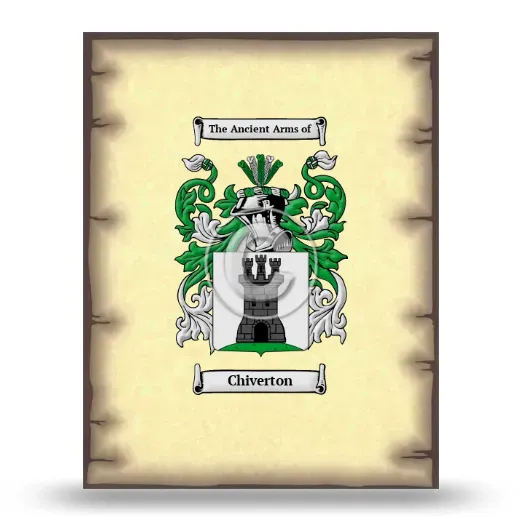Chiverton Coat of Arms Print