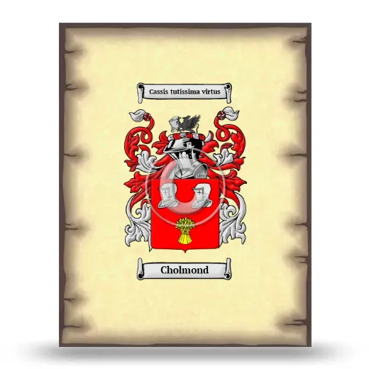Cholmond Coat of Arms Print