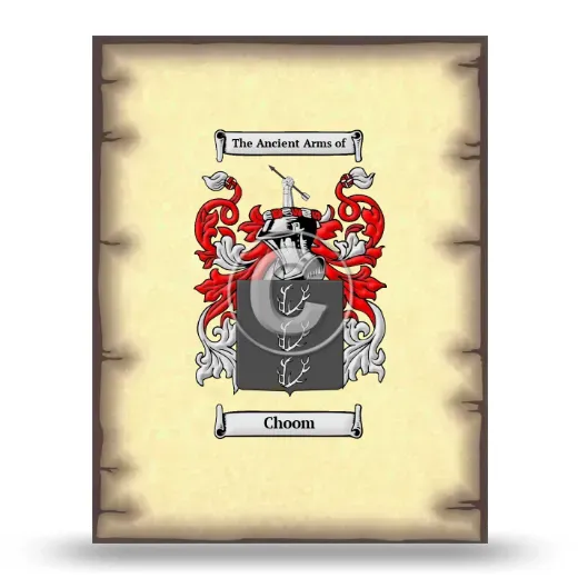 Choom Coat of Arms Print