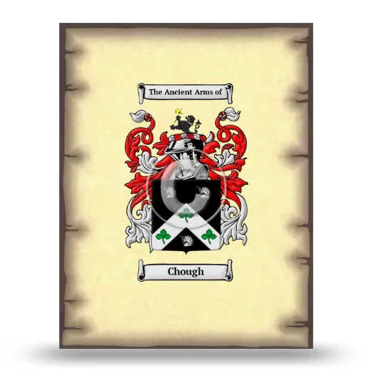 Chough Coat of Arms Print