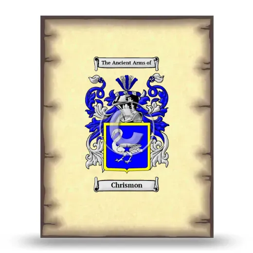 Chrismon Coat of Arms Print