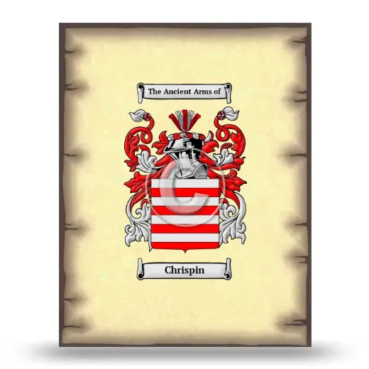 Chrispin Coat of Arms Print