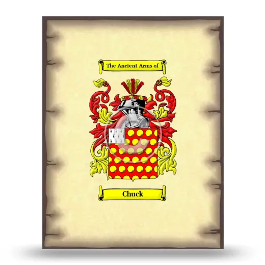 Chuck Coat of Arms Print