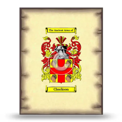 Chuckson Coat of Arms Print