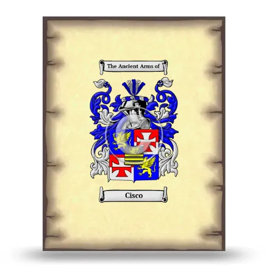 Cisco Coat of Arms Print