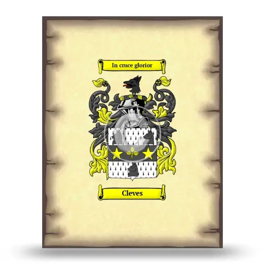 Cleves Coat of Arms Print