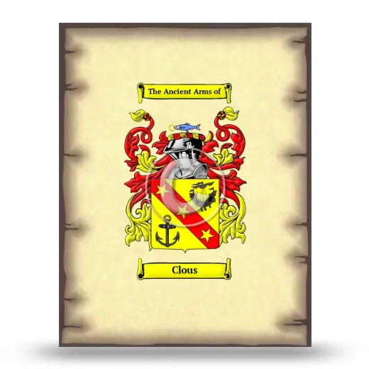 Clous Coat of Arms Print