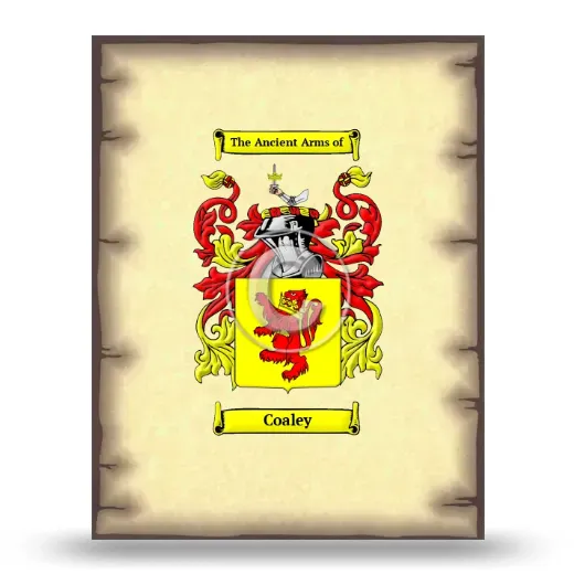 Coaley Coat of Arms Print