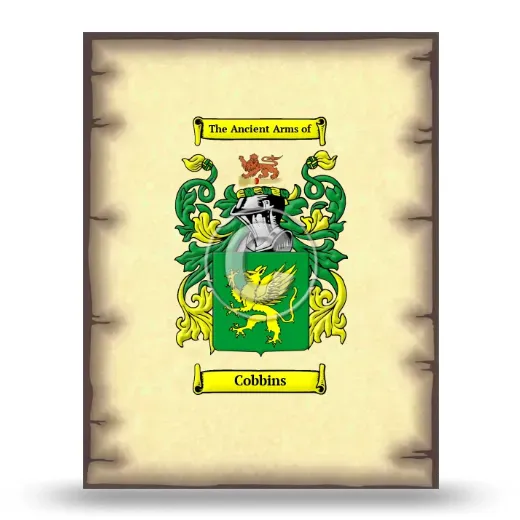 Cobbins Coat of Arms Print