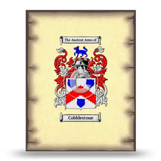 Cobblestone Coat of Arms Print