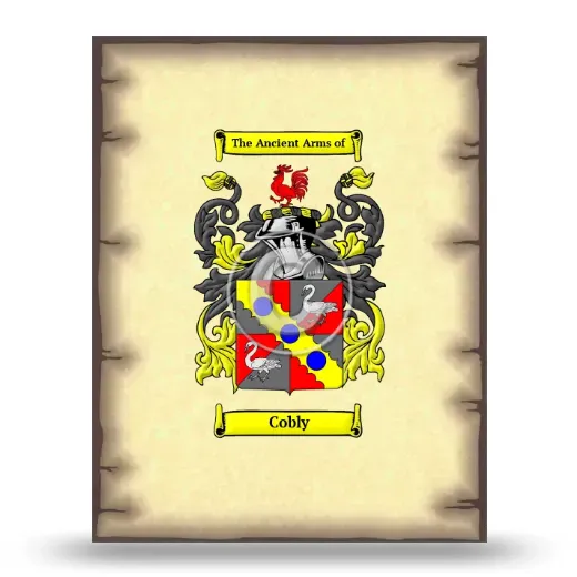 Cobly Coat of Arms Print