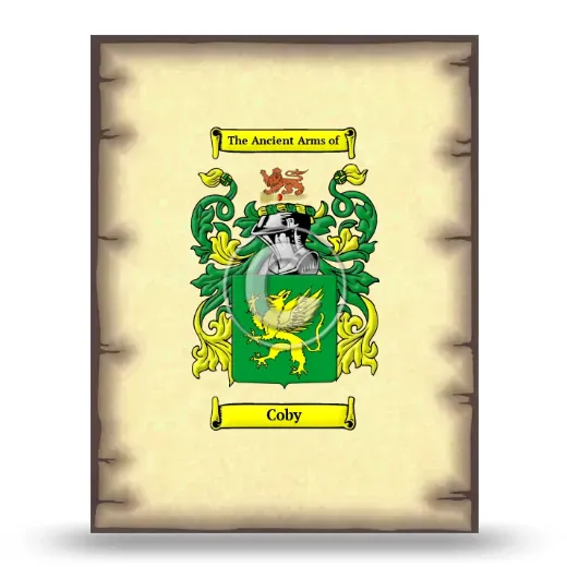 Coby Coat of Arms Print