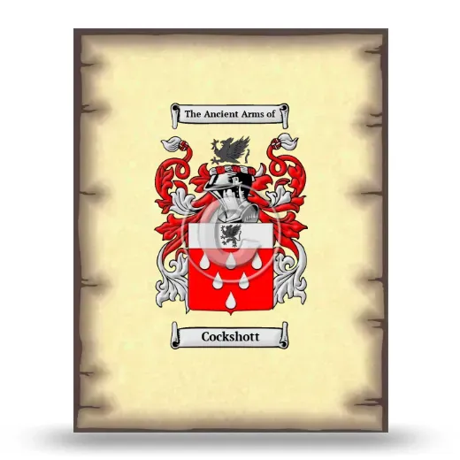 Cockshott Coat of Arms Print