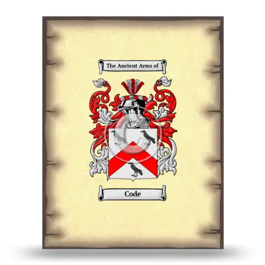 Code Coat of Arms Print