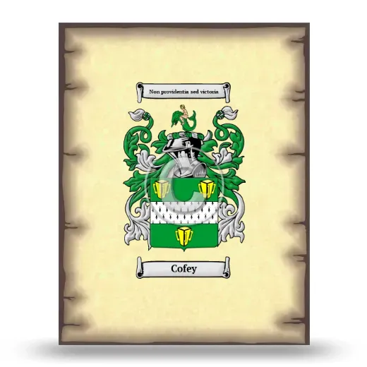 Cofey Coat of Arms Print
