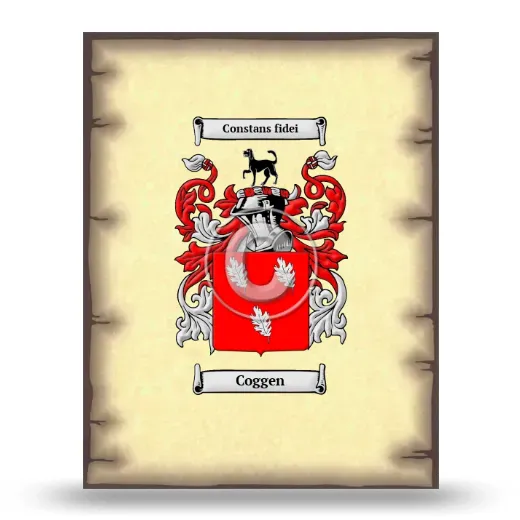 Coggen Coat of Arms Print