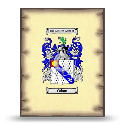 Cohan Coat of Arms Print