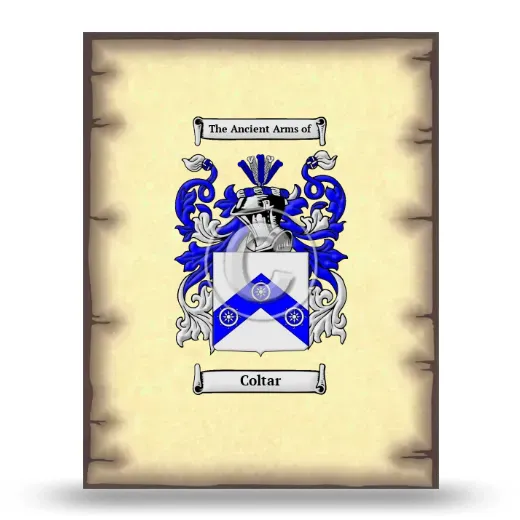 Coltar Coat of Arms Print