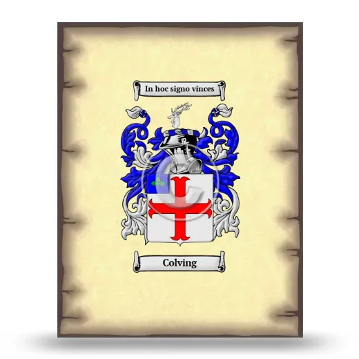 Colving Coat of Arms Print
