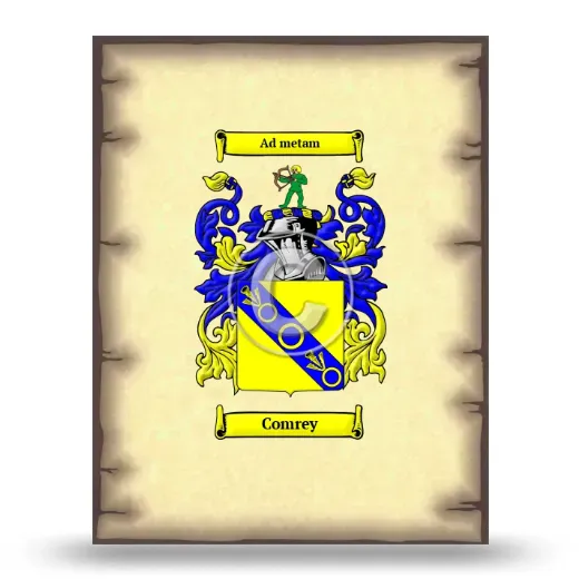 Comrey Coat of Arms Print