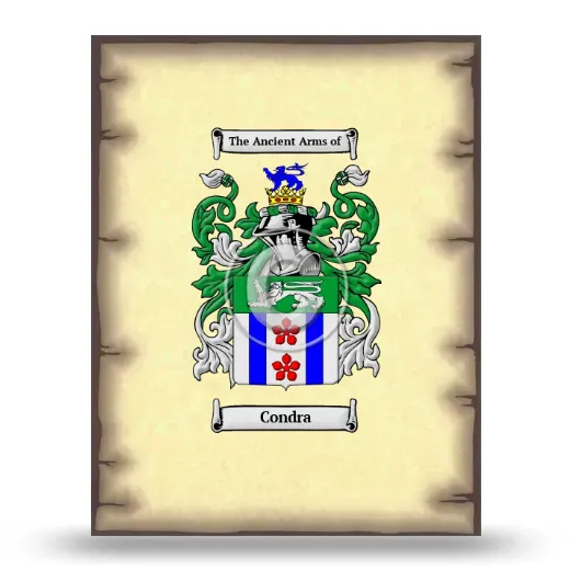 Condra Coat of Arms Print