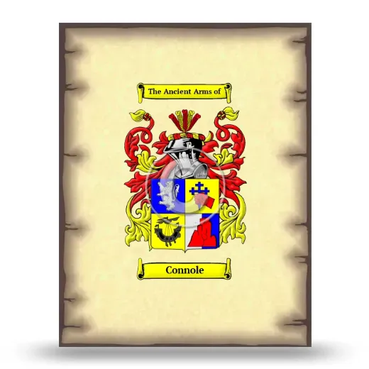 Connole Coat of Arms Print