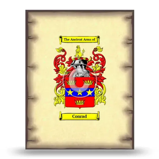 Conrad Coat of Arms Print