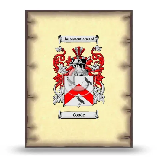 Coode Coat of Arms Print