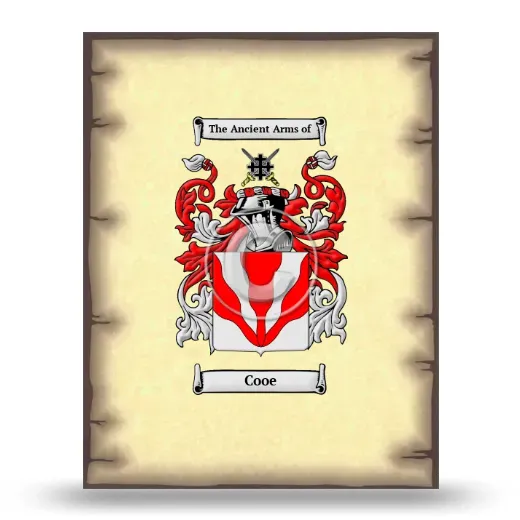 Cooe Coat of Arms Print