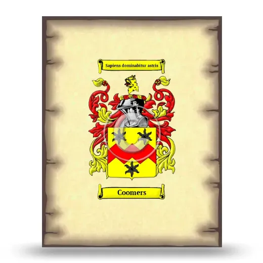 Coomers Coat of Arms Print
