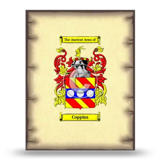 Coppins Coat of Arms Print