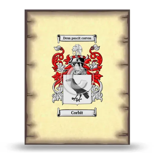 Corbit Coat of Arms Print