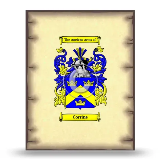 Corrine Coat of Arms Print