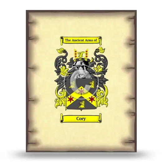 Cory Coat of Arms Print